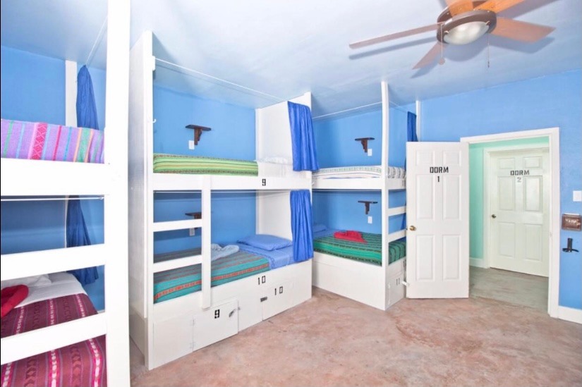 Hostel bunkbeds