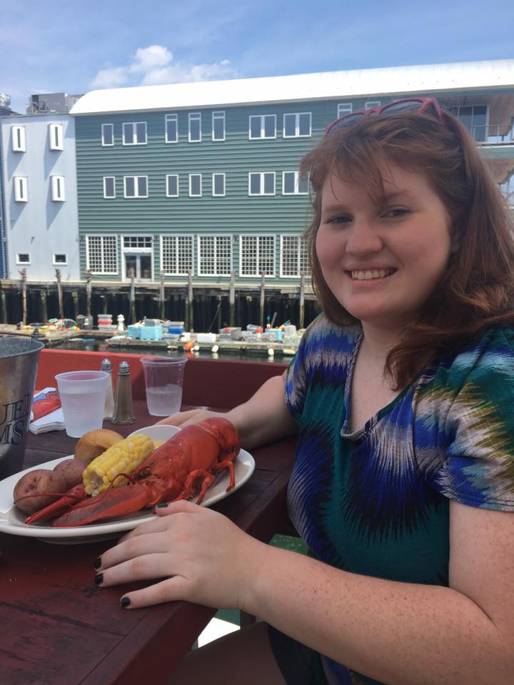 Me about to eat a lobster