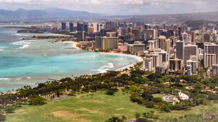 View of Honolulu