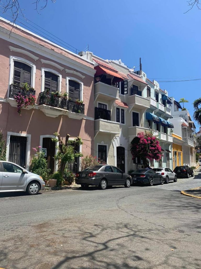 Colorful buildings in PR