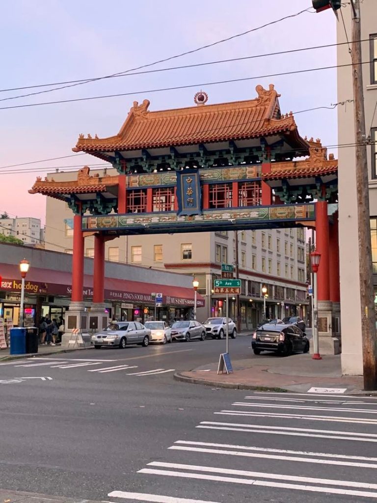 Chinatown in Seattle