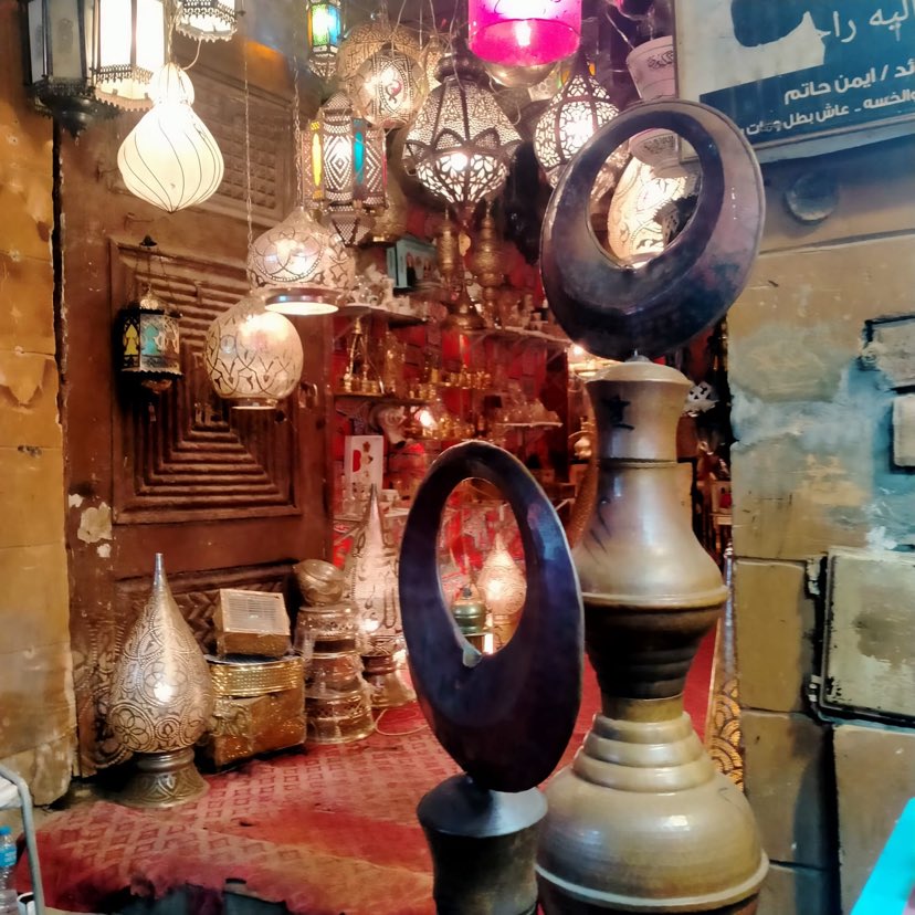 A shop that sells lights