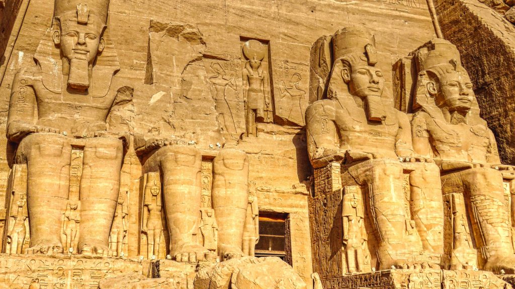 Front of Abu Simbel