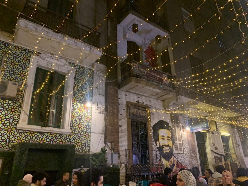 Tea shop in cairo. 