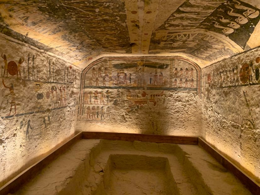 Burial chamber of Ramses the IX