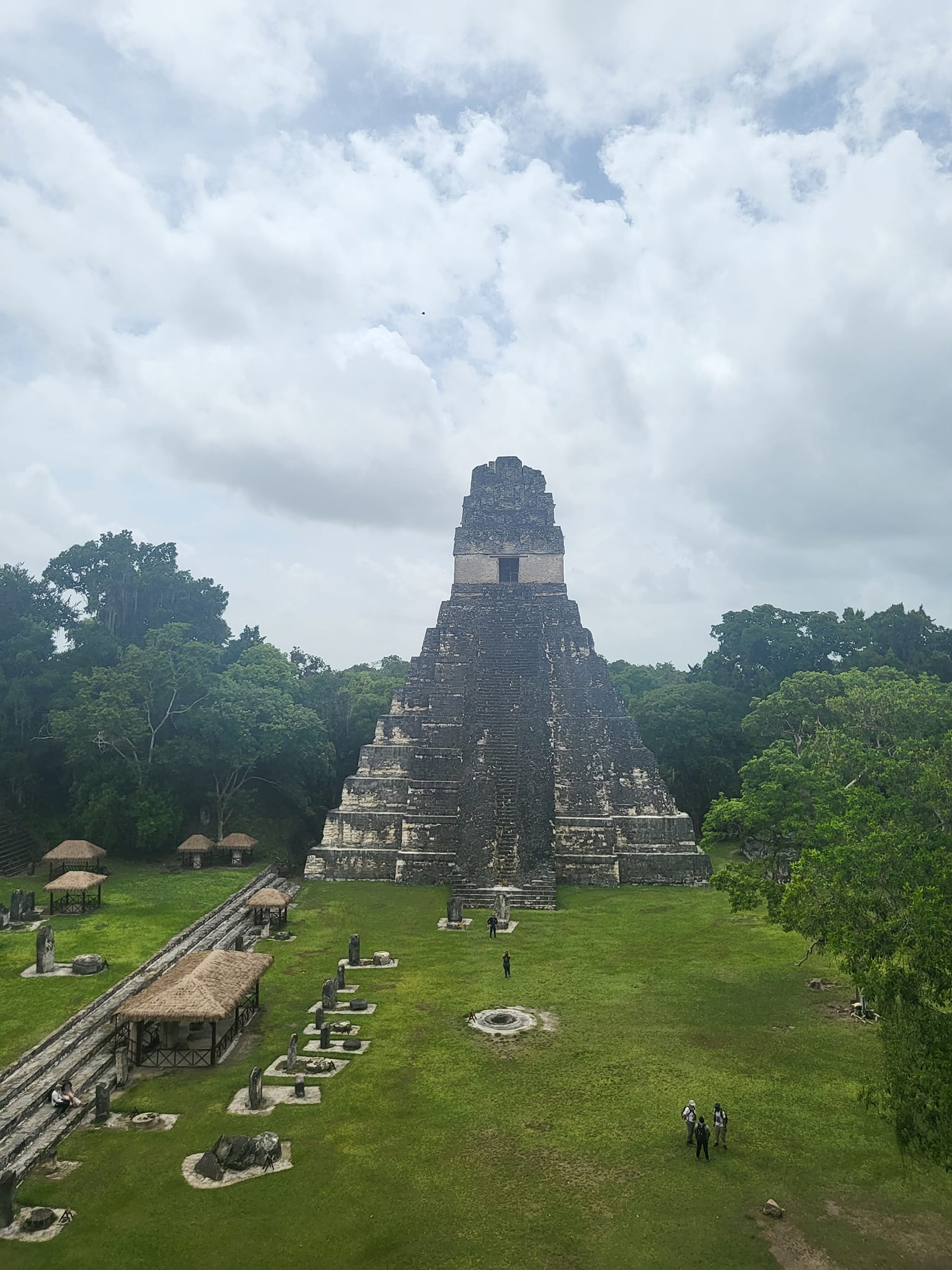 View of the temple of the great jaguar