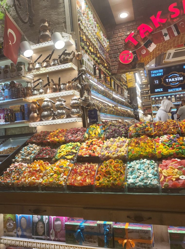 Candy in the Egyptian bazaar