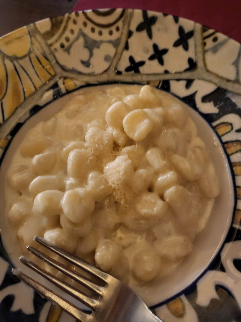 cheese gnocchi