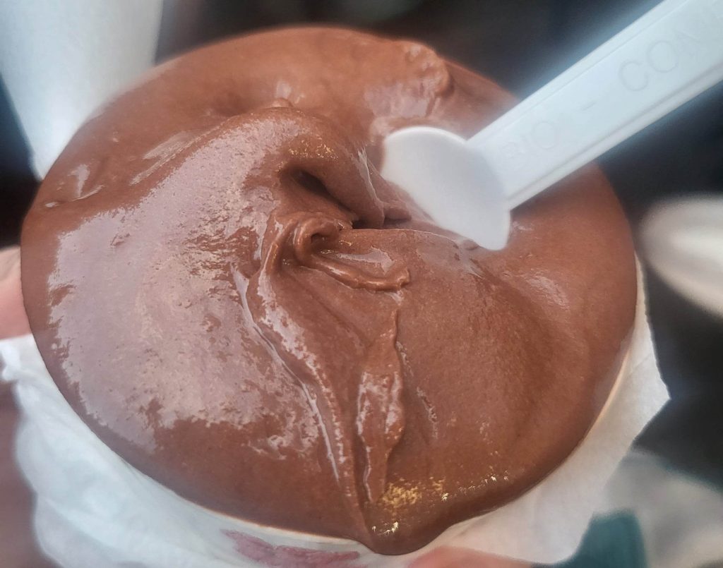 chocolate gelato
