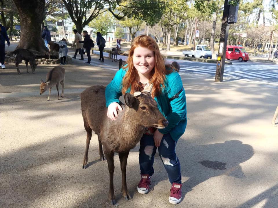 me with a deer