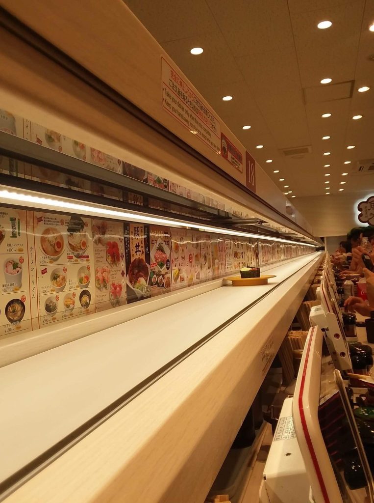 conveyor belt sushi