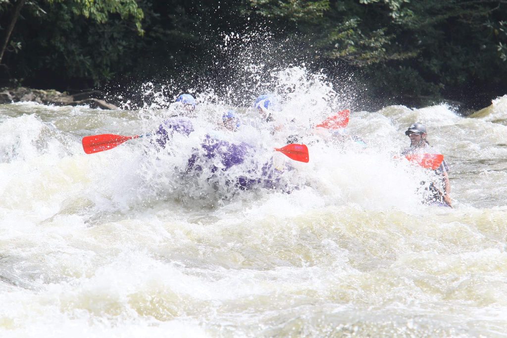 white water rafting
