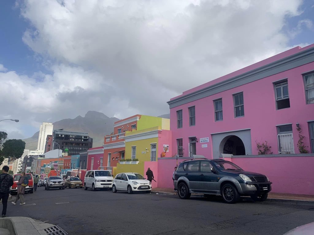 Bo Kaap neighborhood in Cape Town