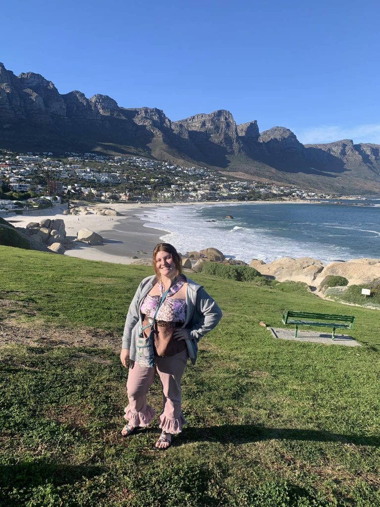 Me standing in cape town