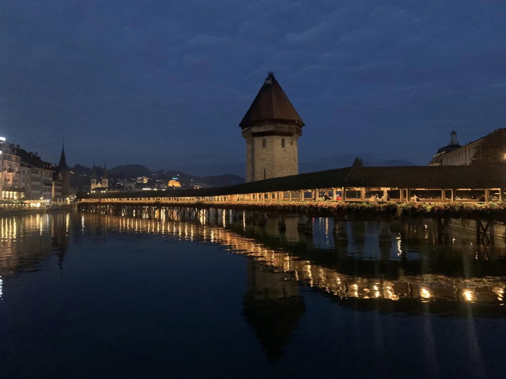 Chapel bridge in Lucerne