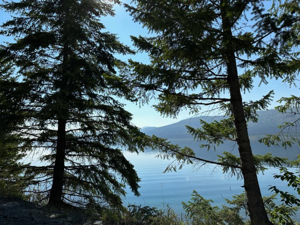 Glacier lake at Glacier National Park 