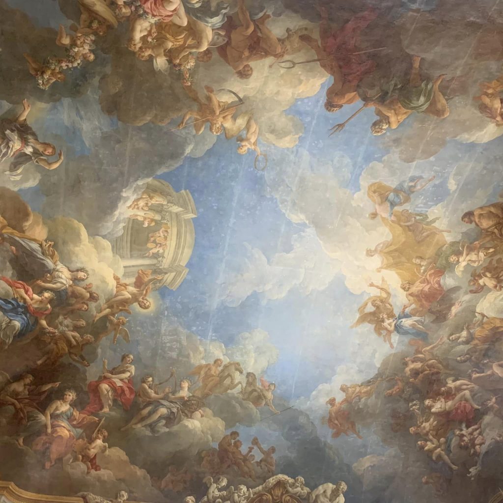 Ceiling in the Palace of Versailles