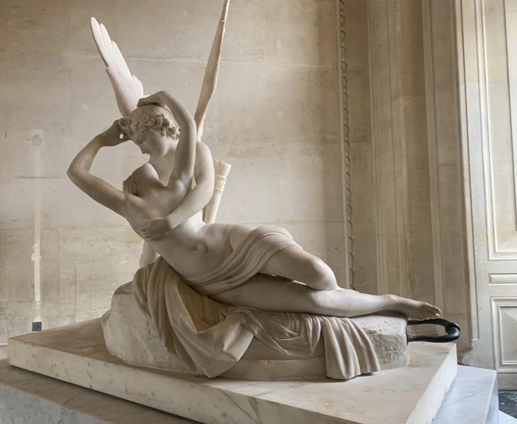 Psyche Revived by Cupid's Kiss