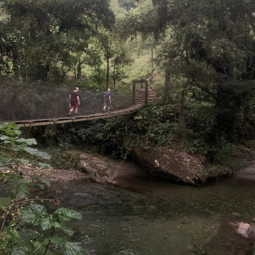 Bridge on the Lost City trek