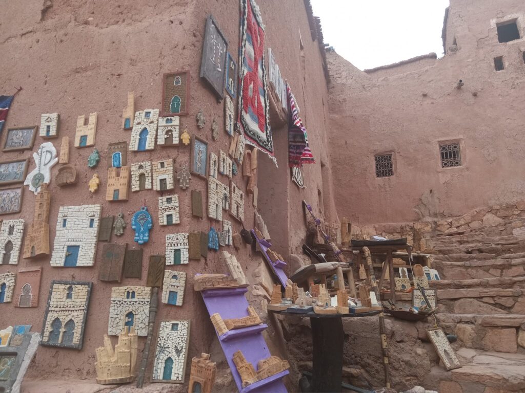 Artwork at Ait Benhaddou